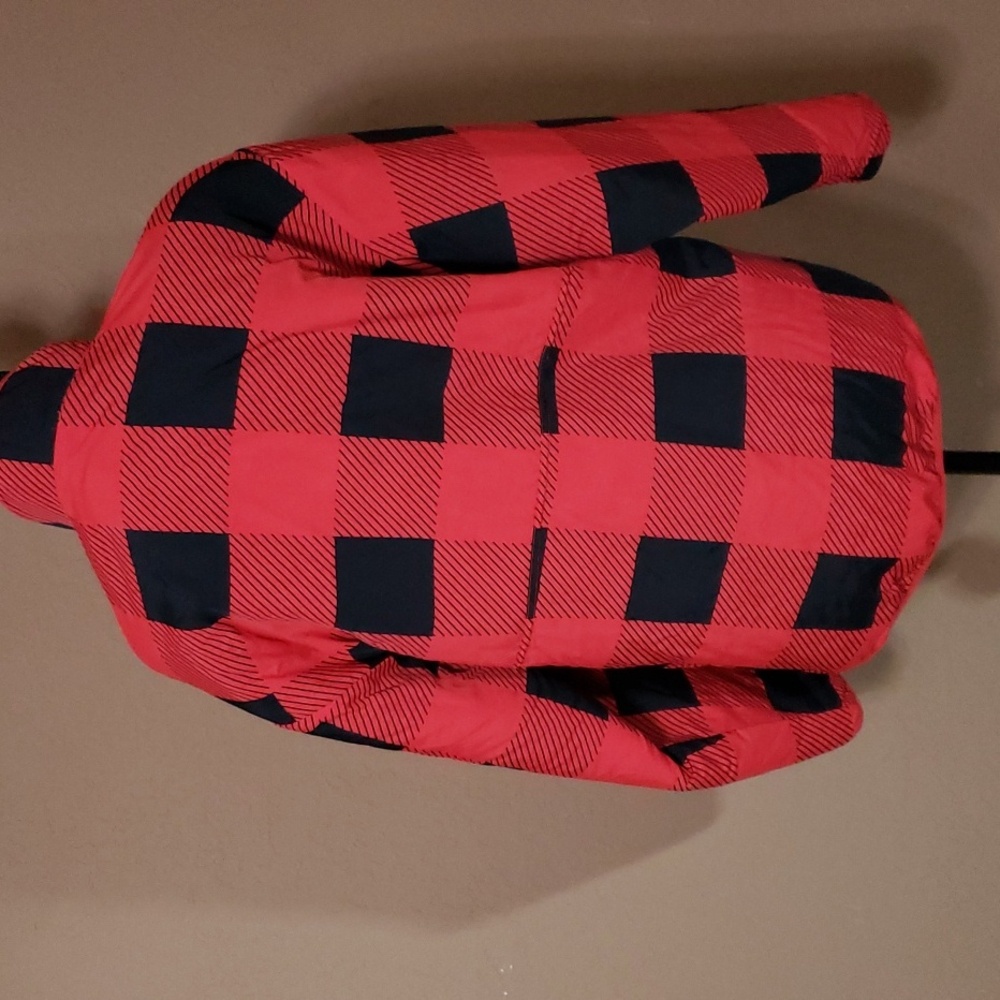 Simply Southern 1/4 Reversible Pullover Red, Black Size Med - Picture 8 of 11